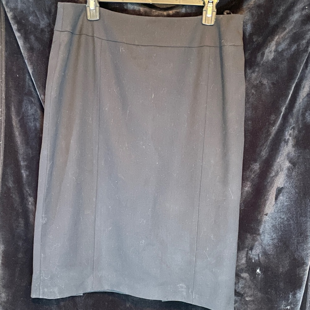 Lafayette 148 Black Pencil Skirt 14